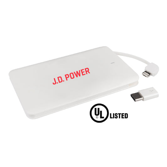 J.D. Power 2500mAh UL 3-in-1 Power Bank