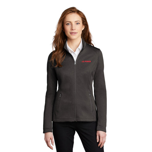 J.D. Power - Ladies Diamond Heather Fleece Full-Zip Jacket