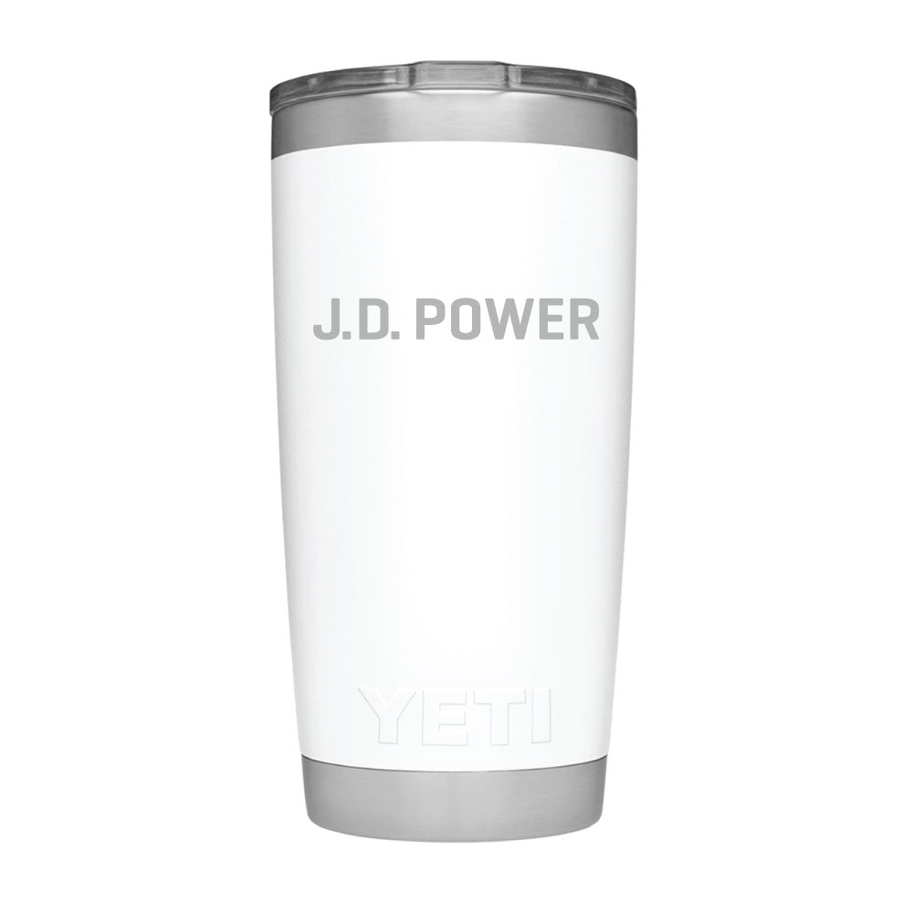 YETI Rambler 20oz - J.D. Power Tumbler