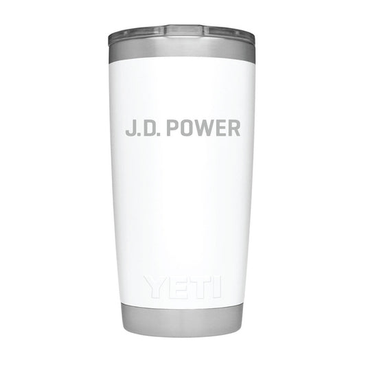 YETI Rambler 20oz - J.D. Power Tumbler